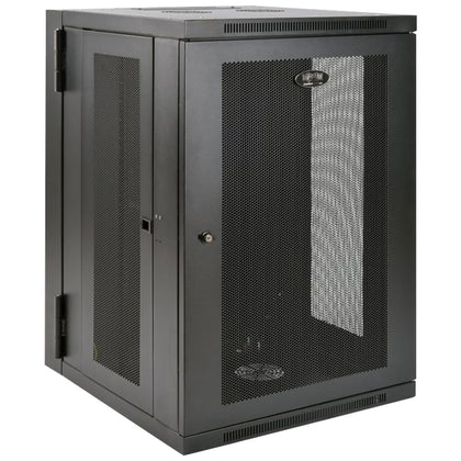 Tripp Lite Smartrack 18u Low-profile Switch-depth Wall-mount Rack Enclosure Cabinet