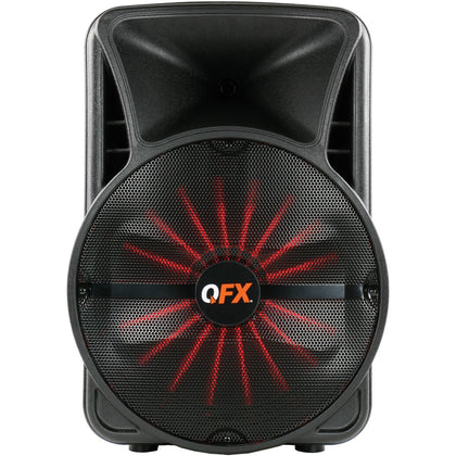 Qfx Rechargeable Party Speaker With App Control (15-inch)